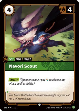 037/221 Navori Scout Spiritforged