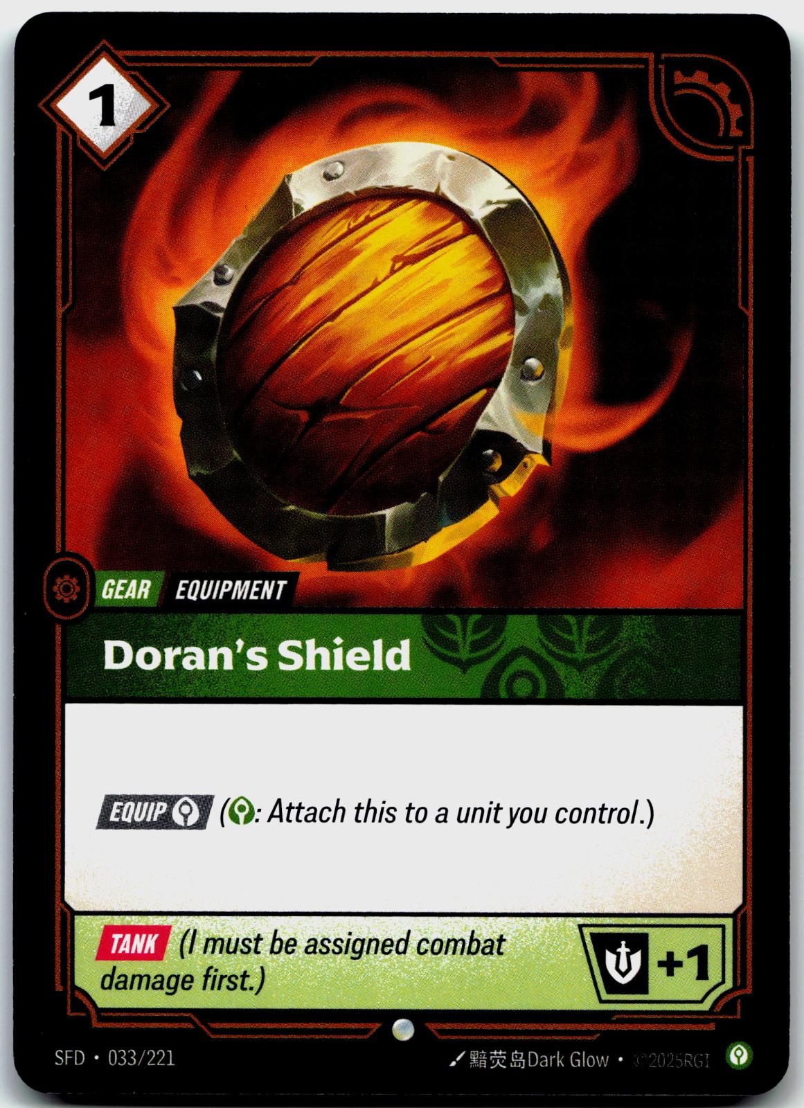 033/221 Doran's Shield Spiritforged