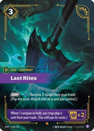 150/221 Last Rites Foil Spiritforged