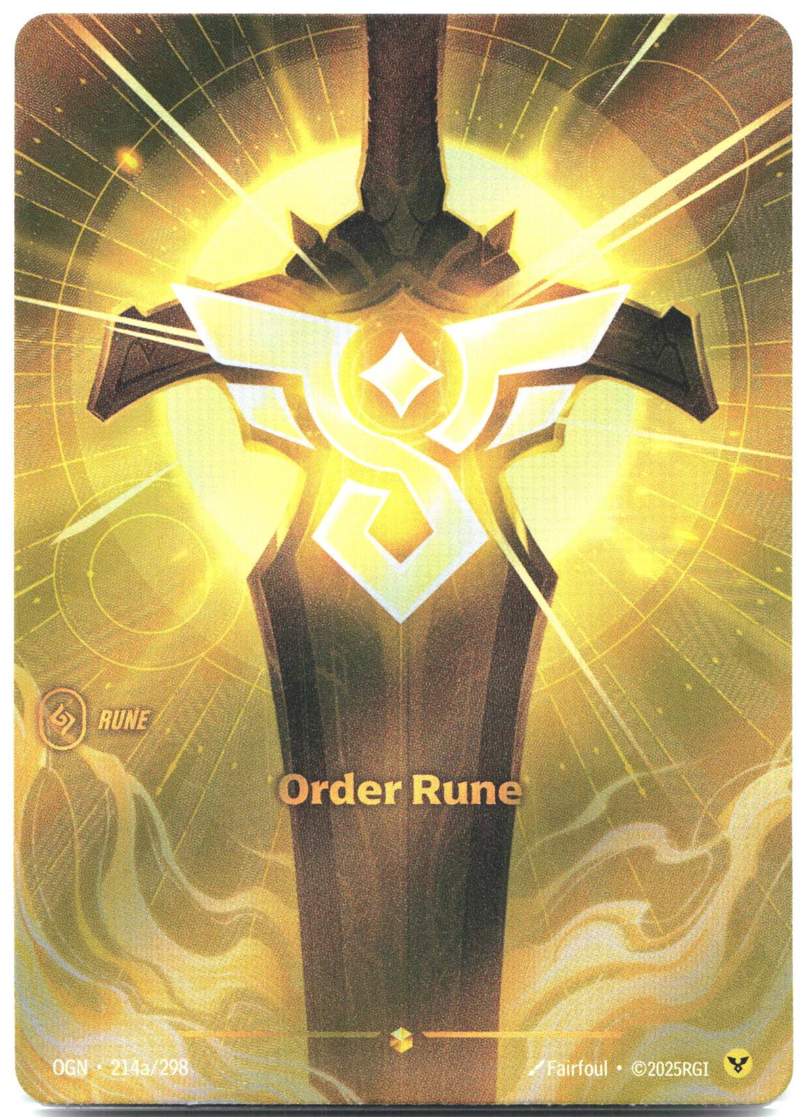 R06A Order Rune (R06a) Foil Spiritforged