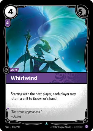 187/298 Whirlwind Origins