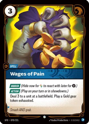 070/221 Wages of Pain Spiritforged