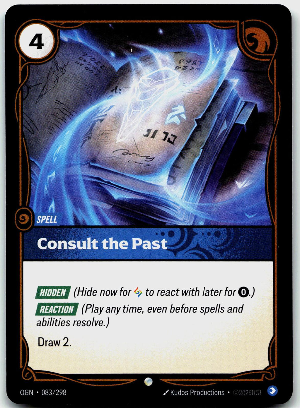 083/298 Consult the Past Origins