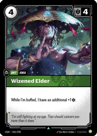 065/298 Wizened Elder Origins