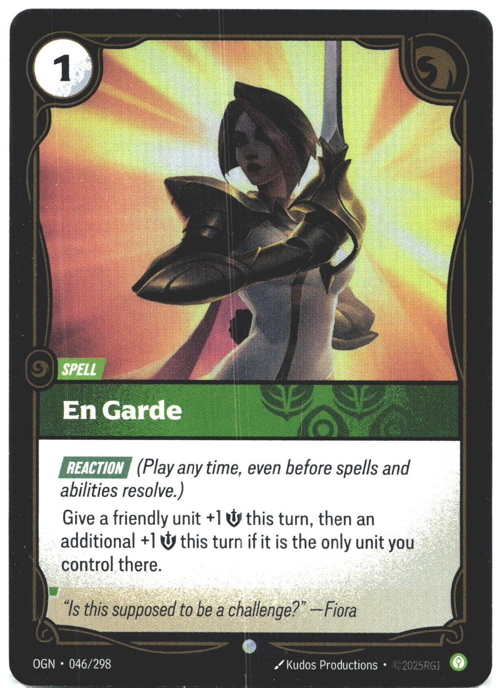046/298 En Garde Foil Origins