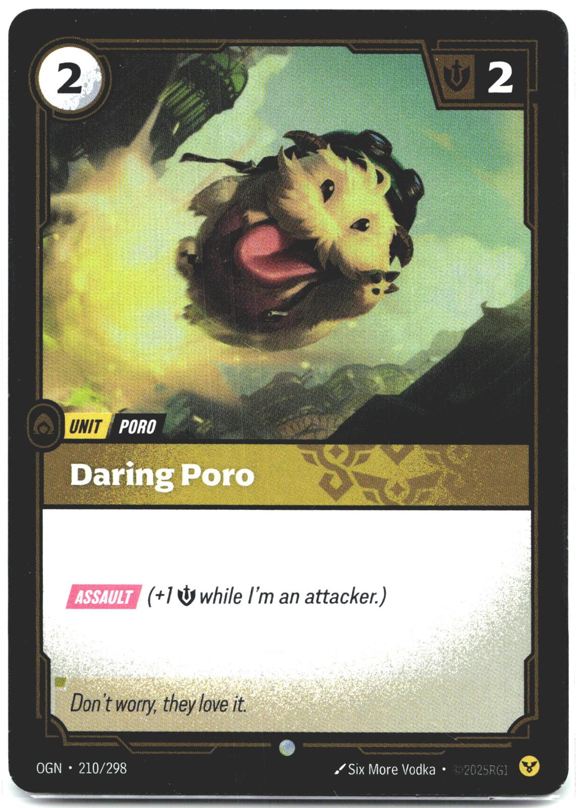 210/298 Daring Poro Foil Origins