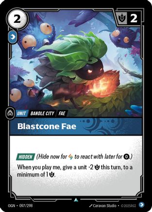 097/298 Blastcone Fae Foil Origins