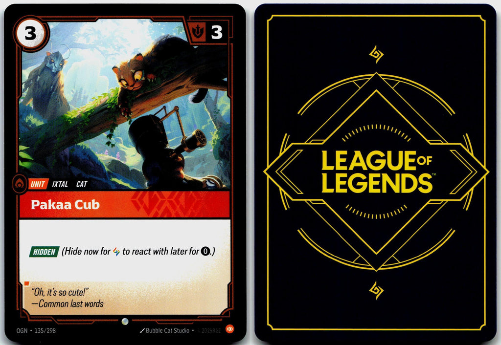 135/298 Pakaa Cub Origins