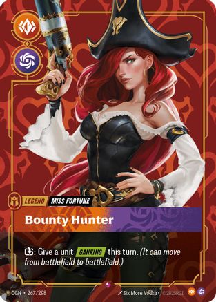 267/298 Miss Fortune - Bounty Hunter Foil Origins
