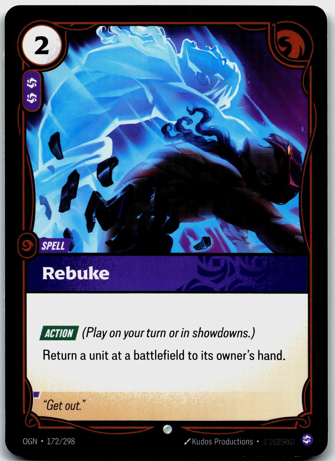 172/298 Rebuke Origins