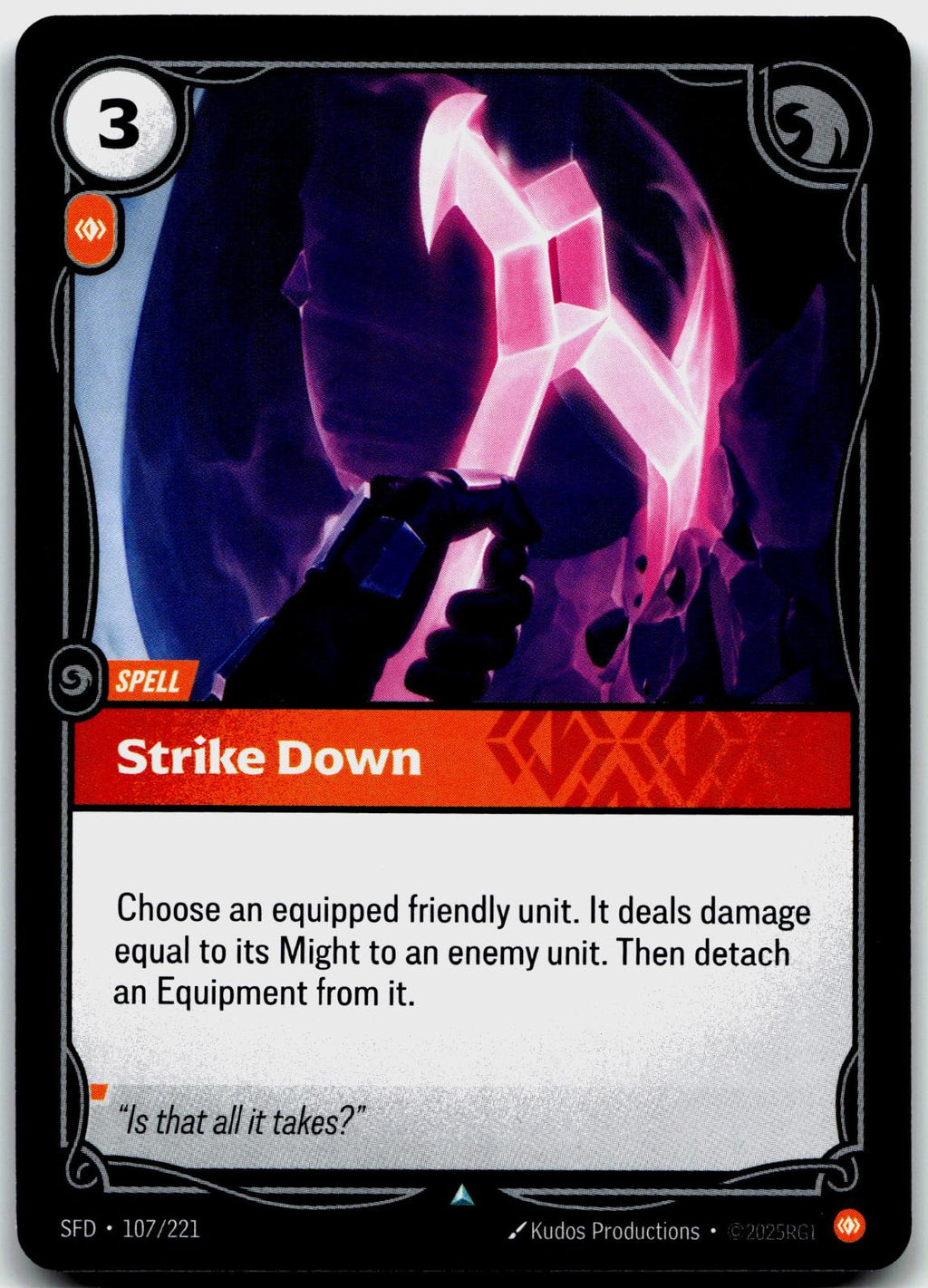 107/221 Strike Down Spiritforged