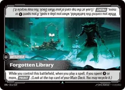 211/219 Forgotten Library Unleashed