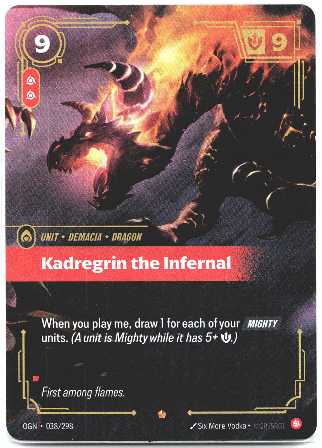 038/298 Kadregrin the Infernal Foil Origins
