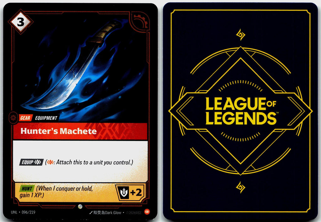 096/219 Hunter's Machete Unleashed