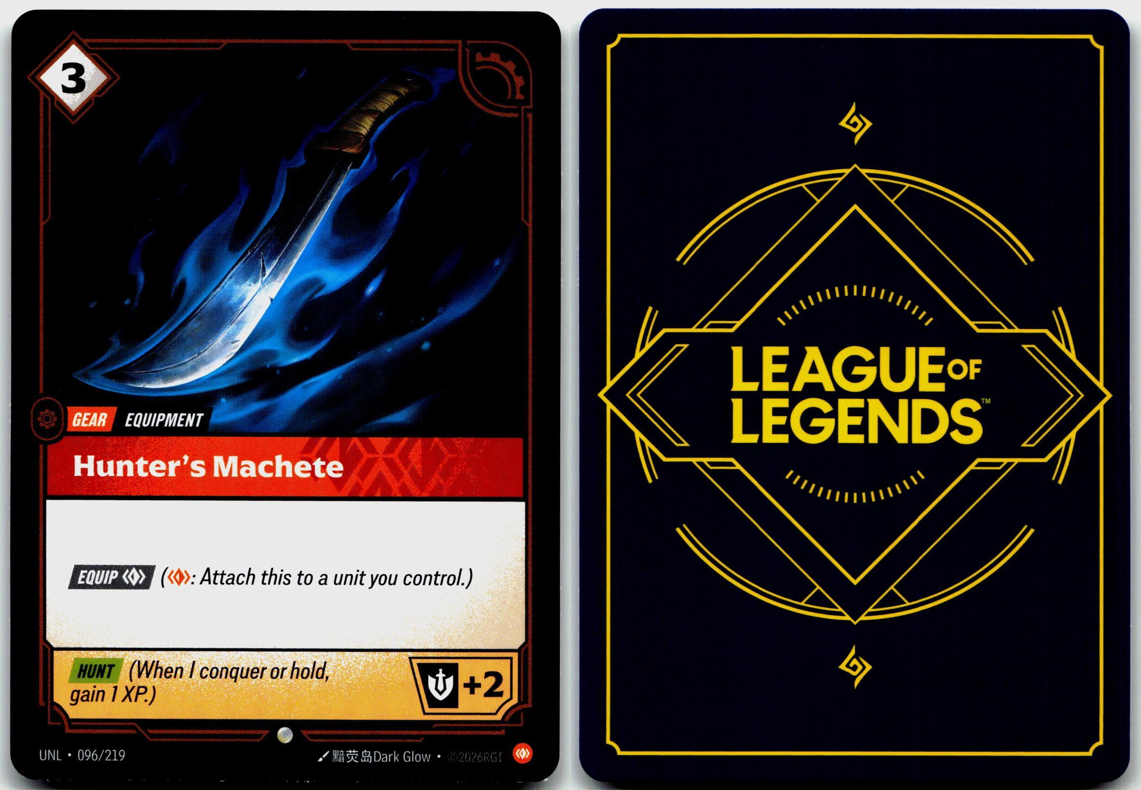 096/219 Hunter's Machete Unleashed