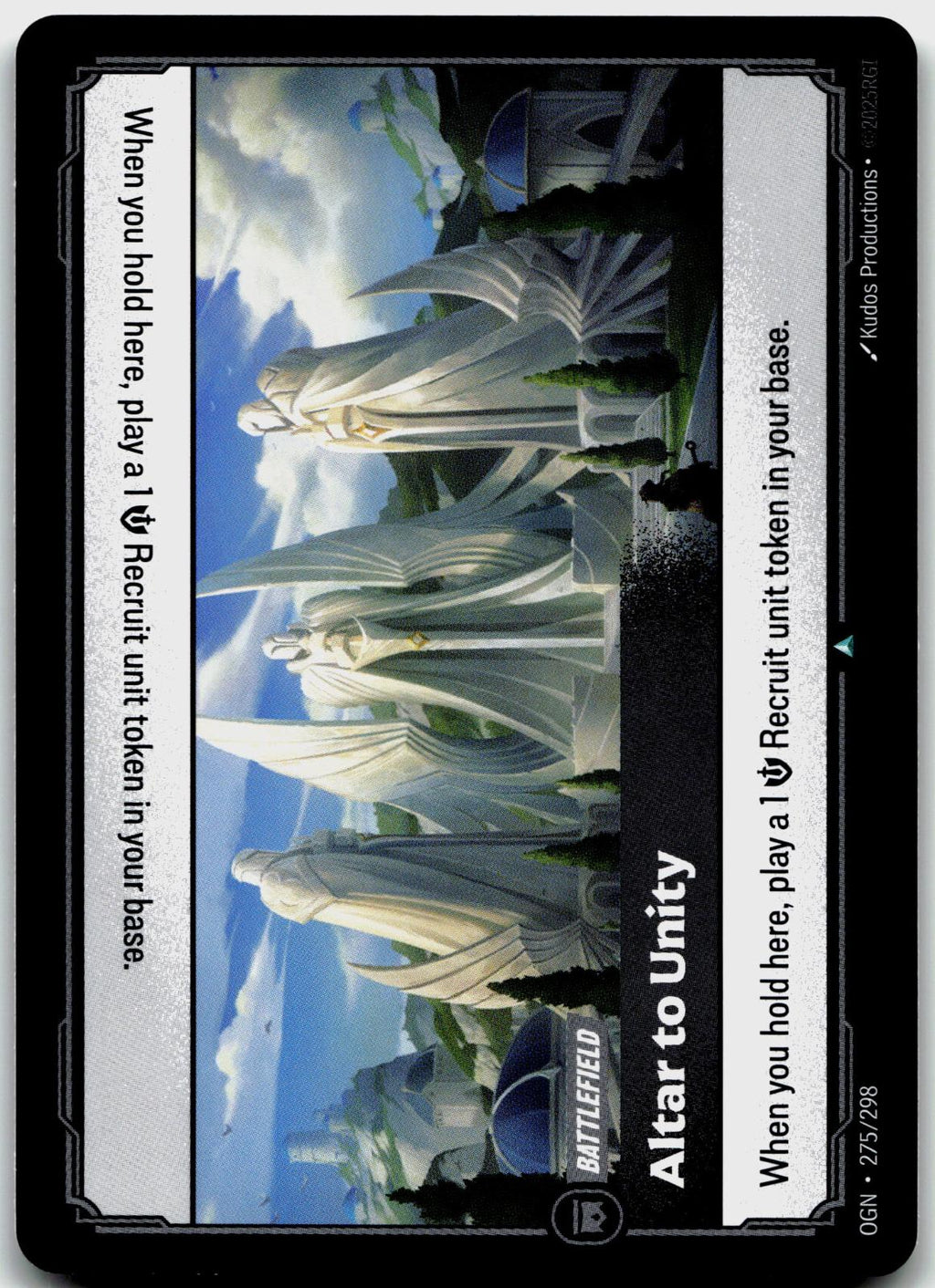 275/298 Altar to Unity Origins