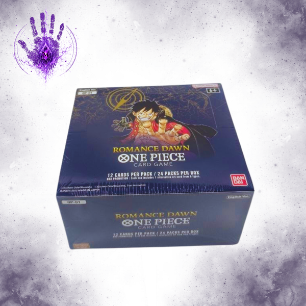 One Piece OP01 Romance Dawn Errata First Print – Blue Bottom