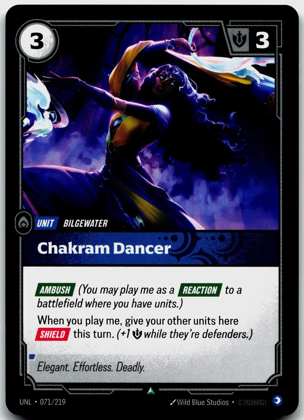 071/219 Chakram Dancer Unleashed