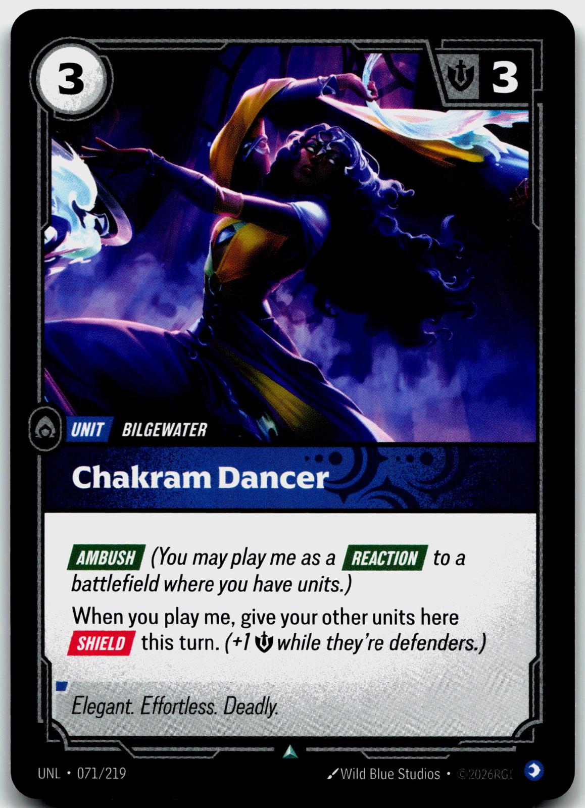 071/219 Chakram Dancer Unleashed