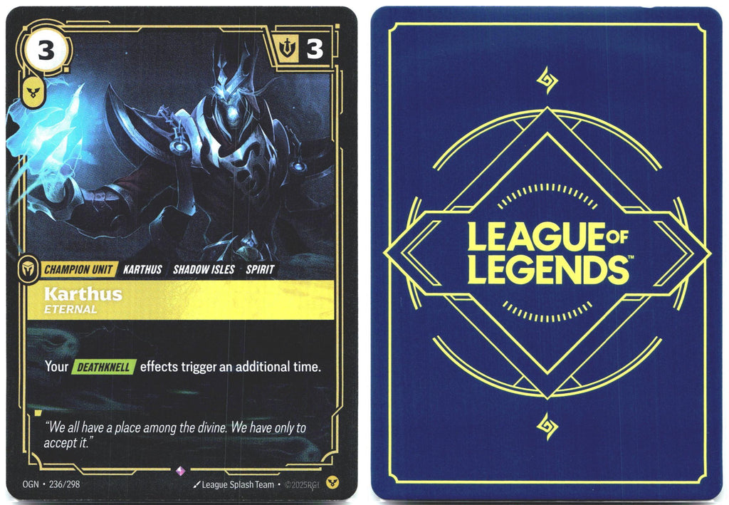 236/298 Karthus - Eternal Foil Origins