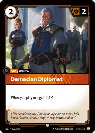 092/219 Demacian Diplomat Unleashed