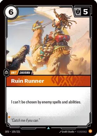 105/221 Ruin Runner Spiritforged