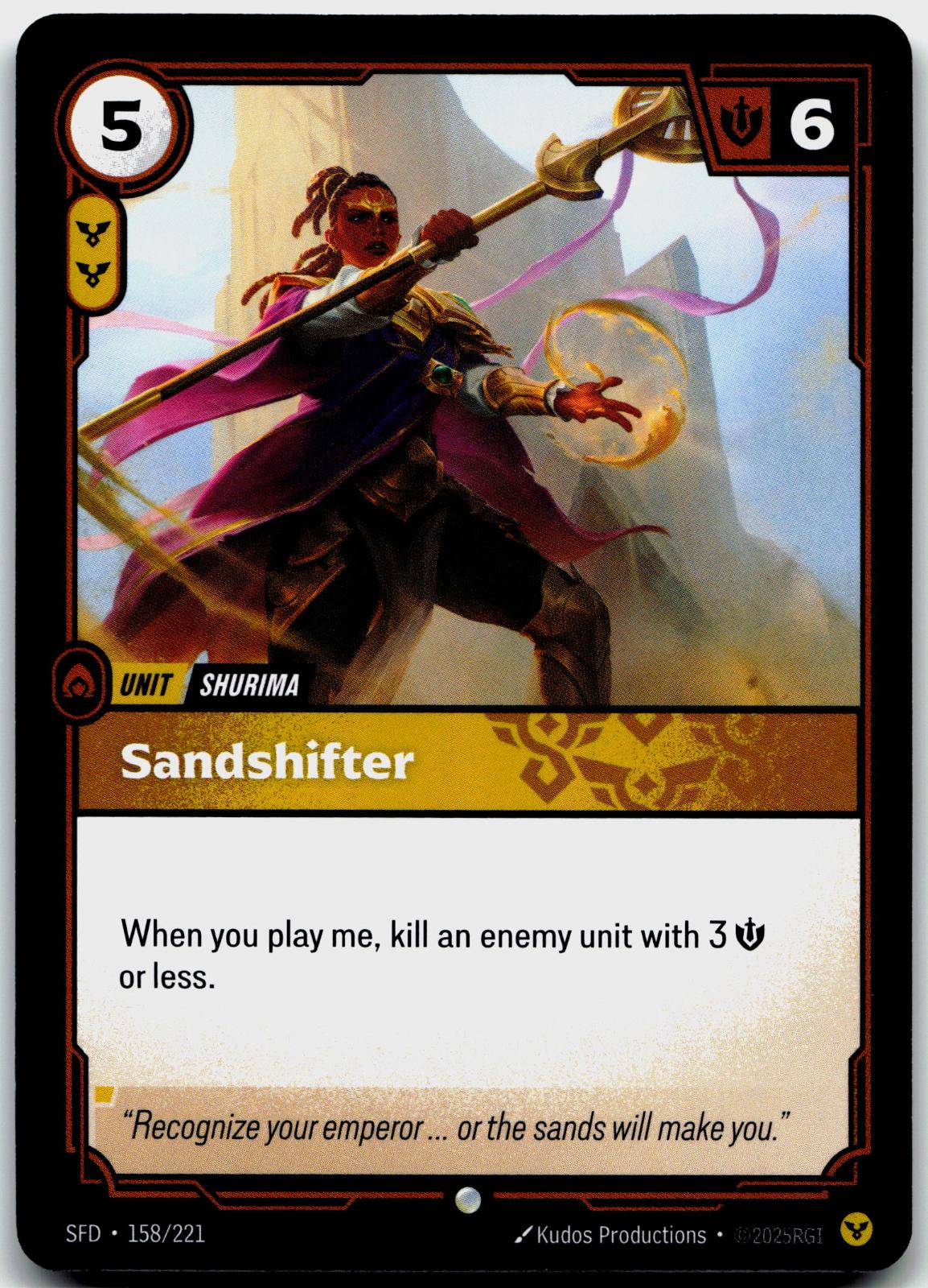 158/221 Sandshifter Spiritforged