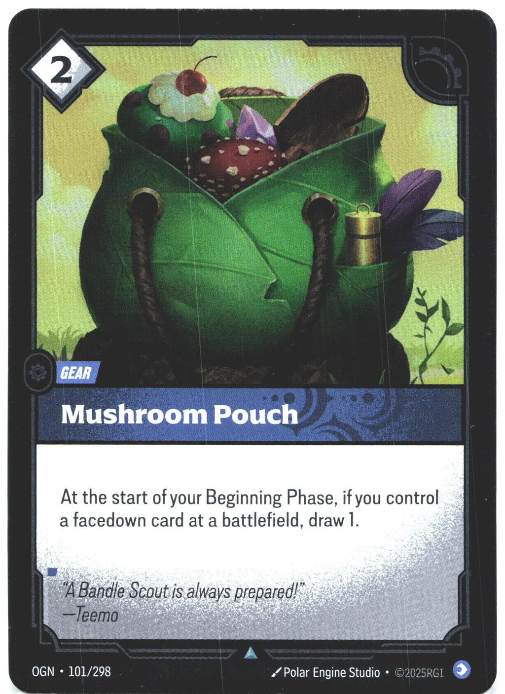 101/298 Mushroom Pouch Foil Origins