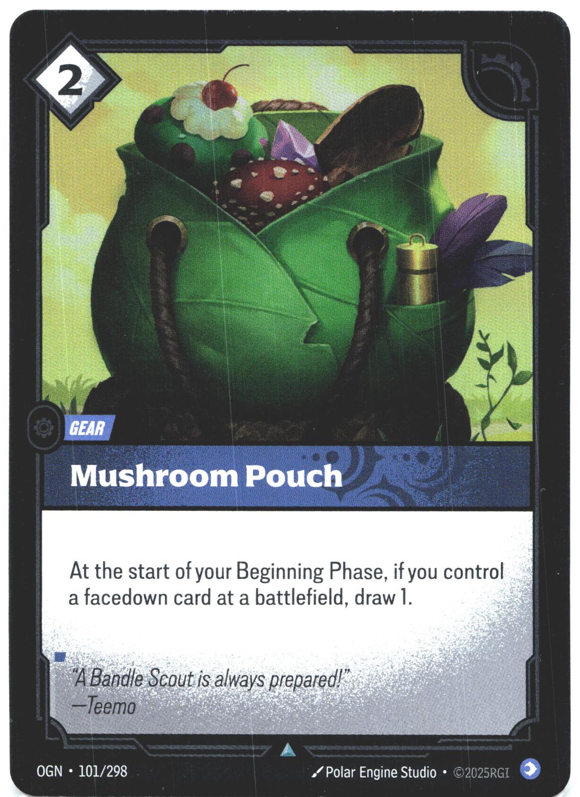101/298 Mushroom Pouch Foil Origins