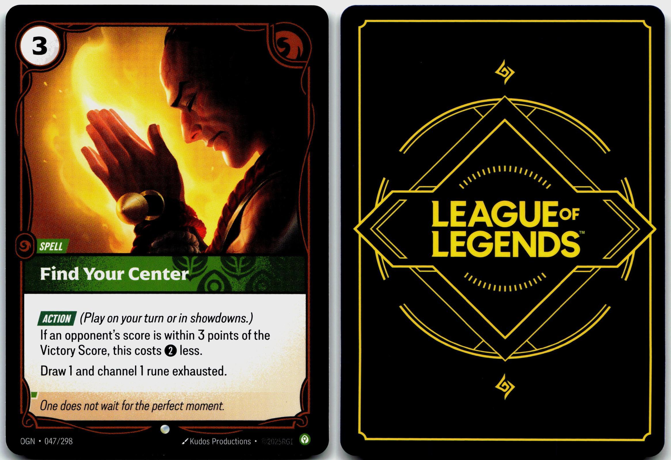047/298 Find Your Center Origins