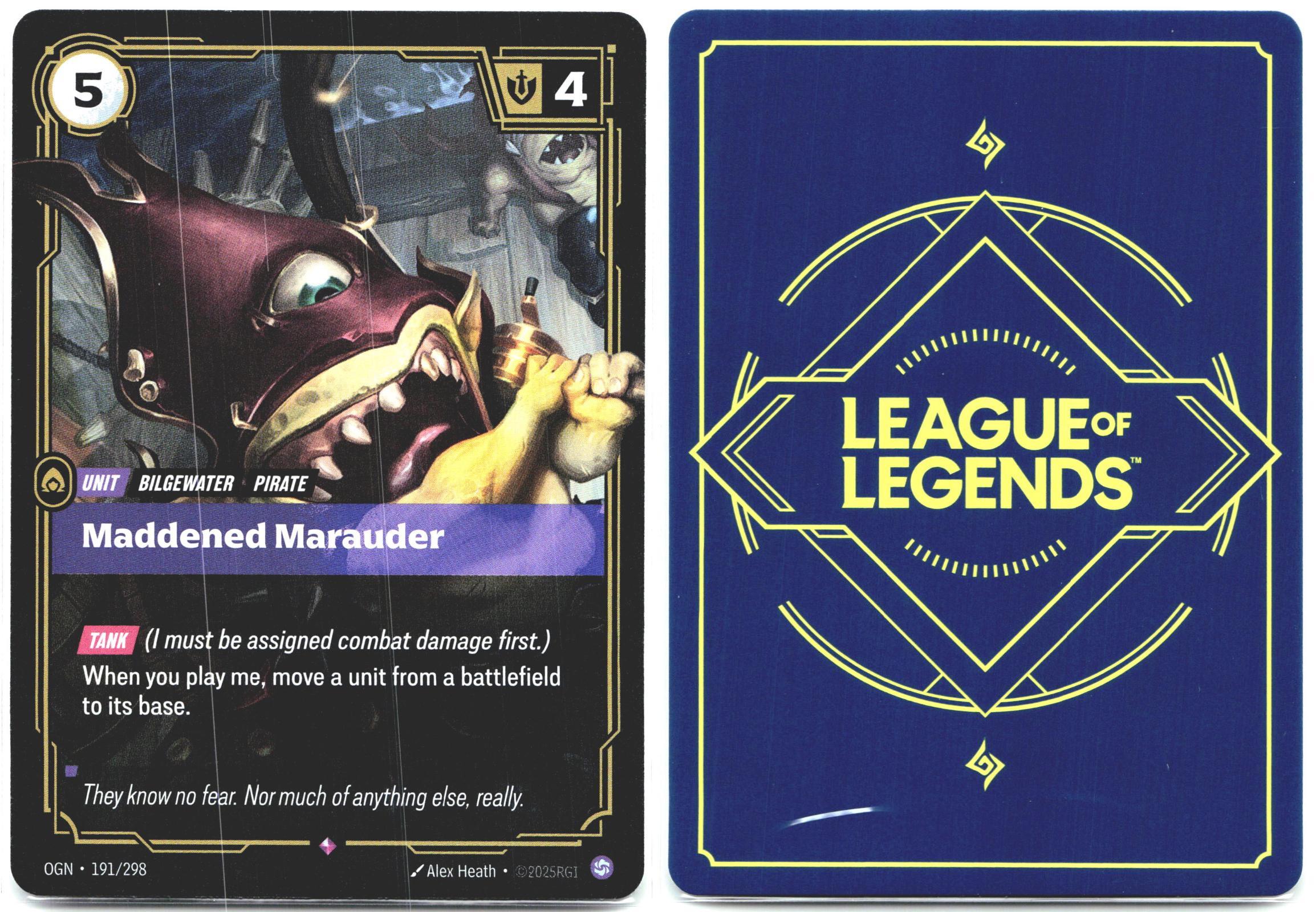 191/298 Maddened Marauder Foil Origins