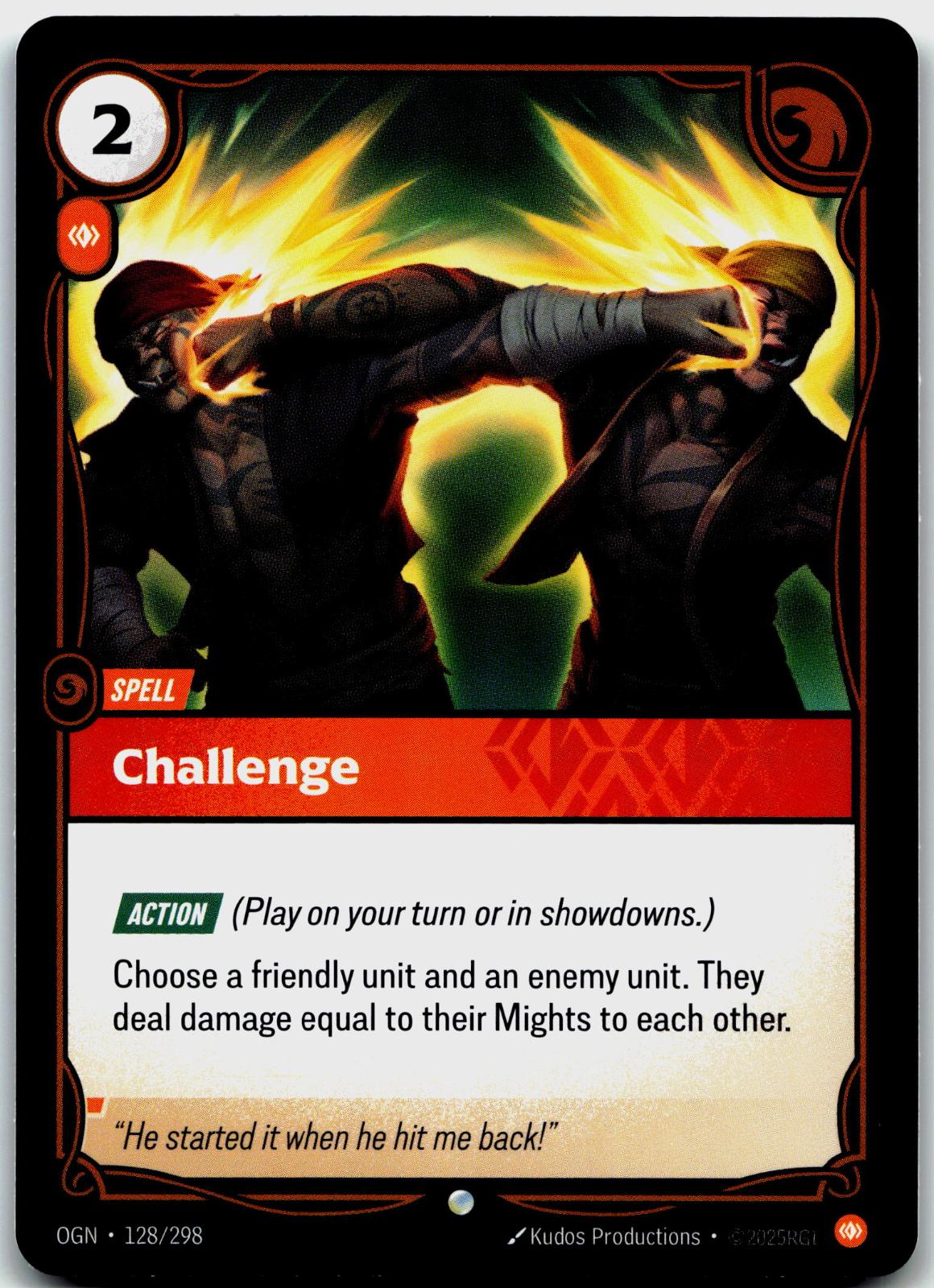 128/298 Challenge Origins