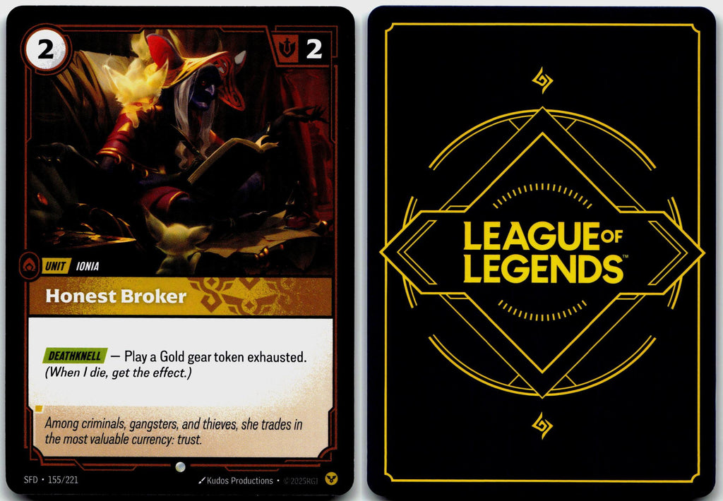 155/221 Honest Broker Spiritforged