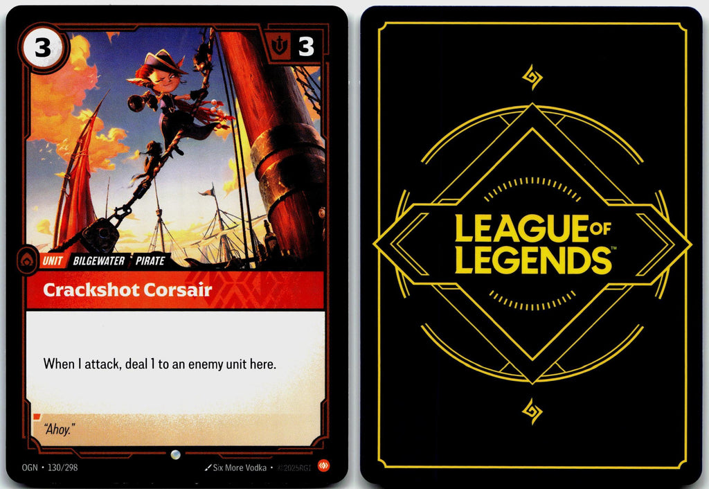 130/298 Crackshot Corsair Origins