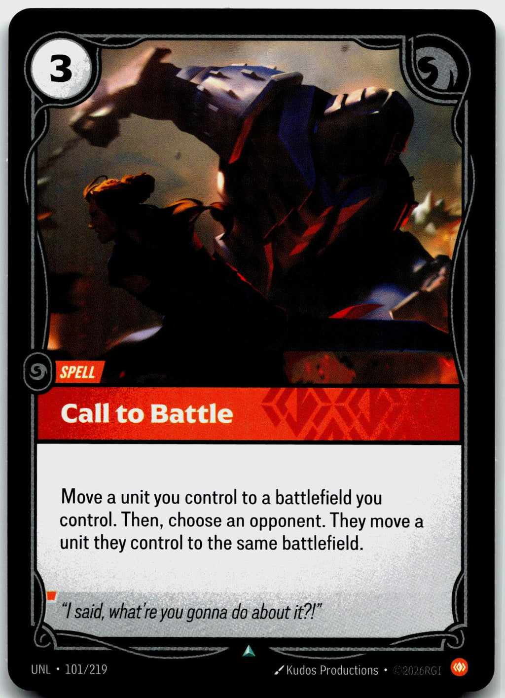 101/219 Call to Battle Unleashed