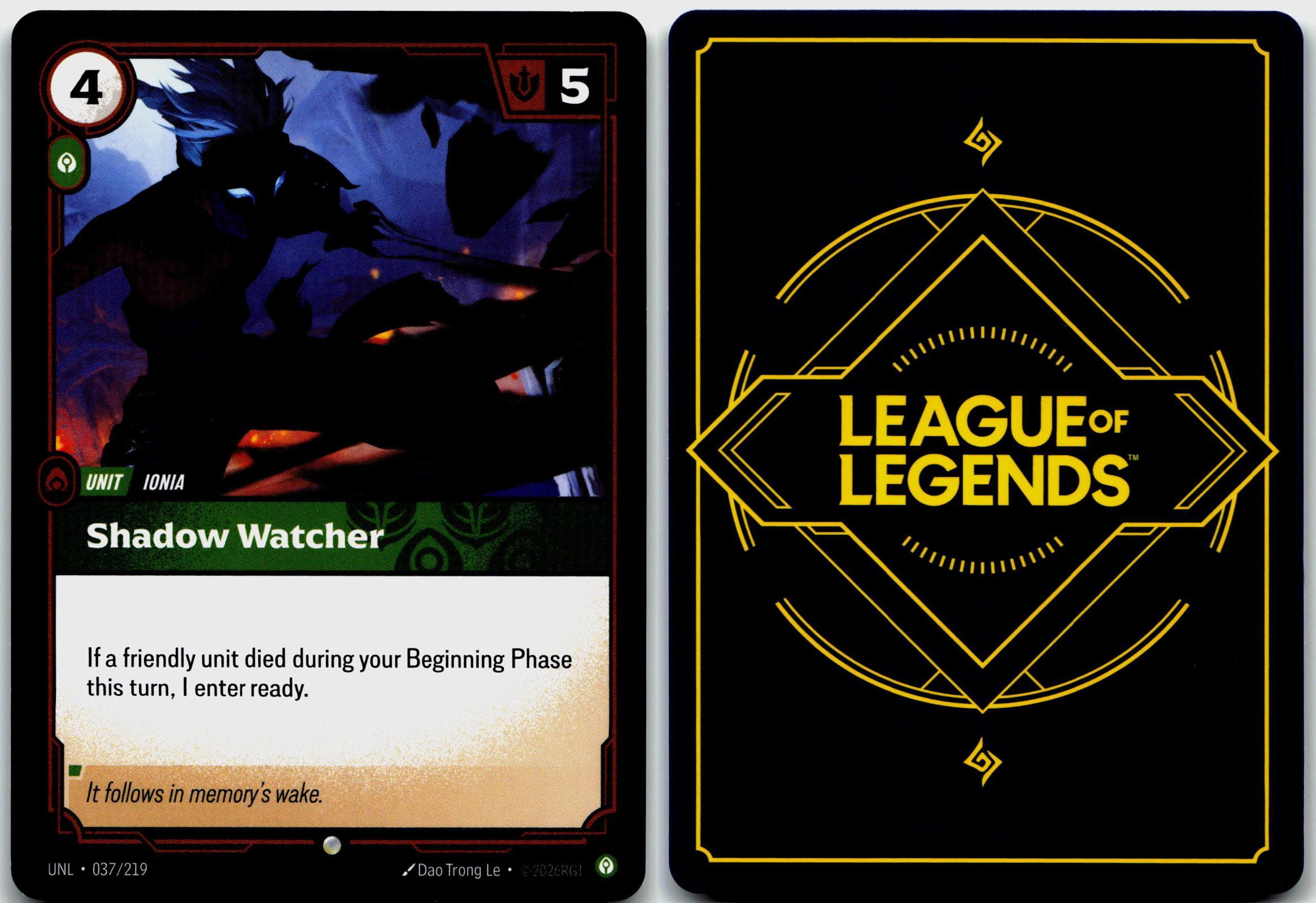 037/219 Shadow Watcher Unleashed