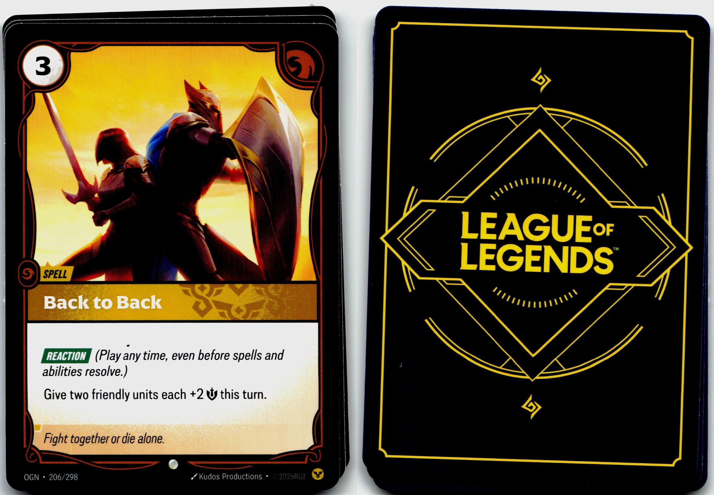 206/298 Back to Back Origins