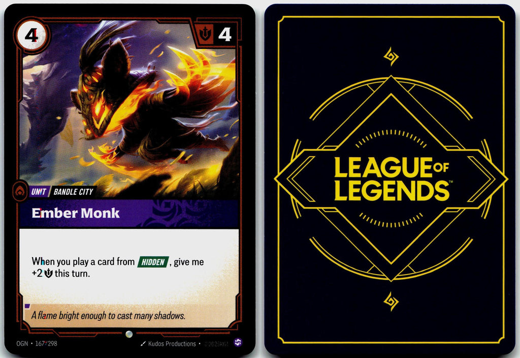 167/298 Ember Monk Origins