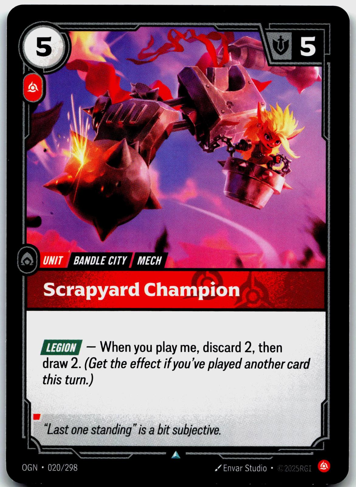 020/298 Scrapyard Champion Origins