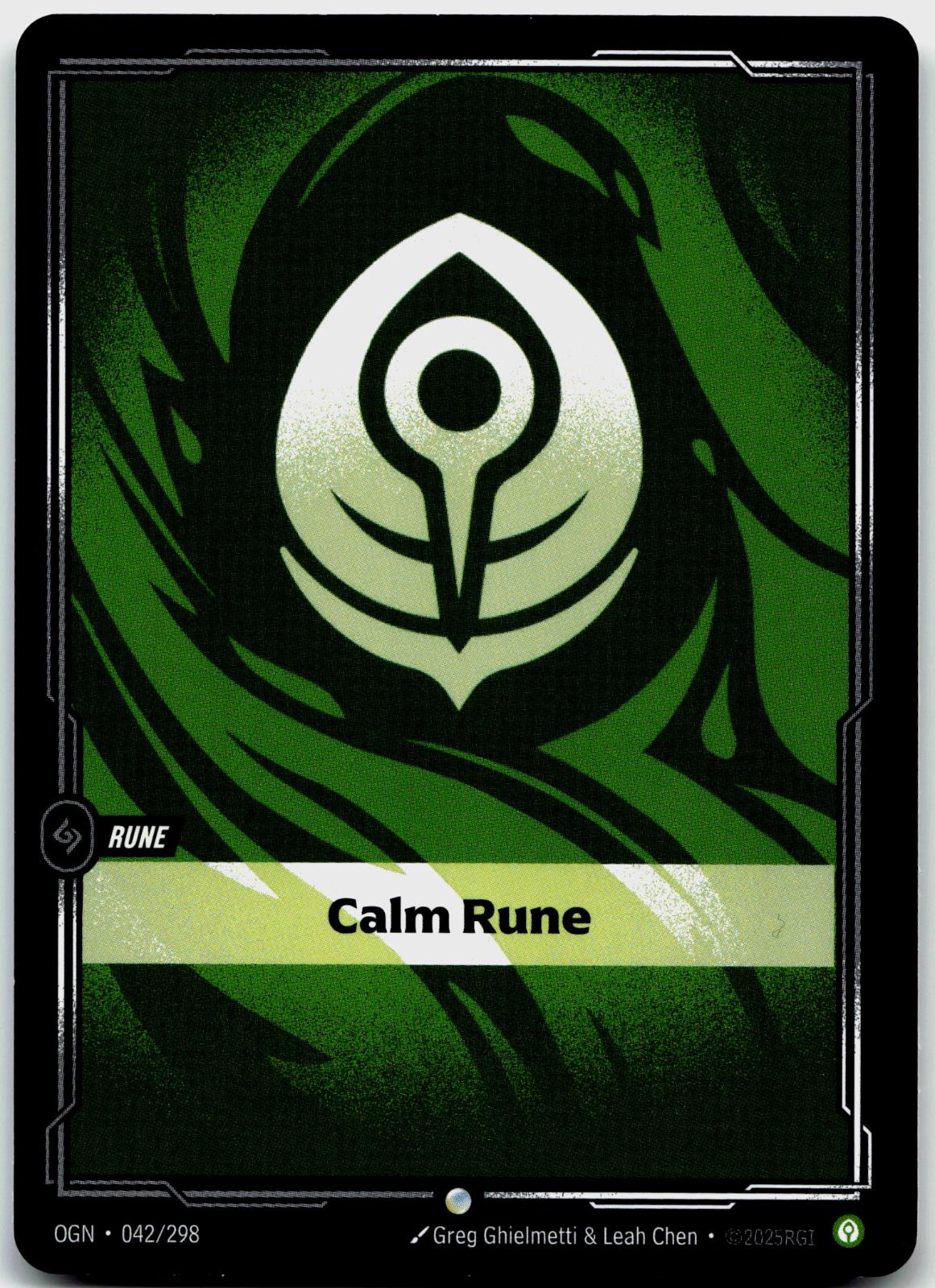 042/298 Calm Rune Origins