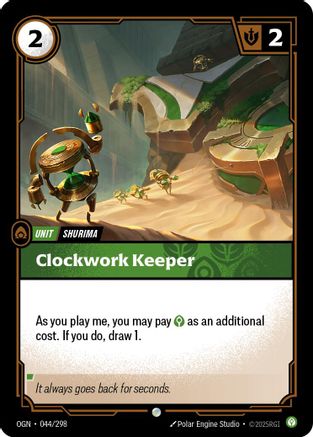 044/298 Clockwork Keeper Foil Origins