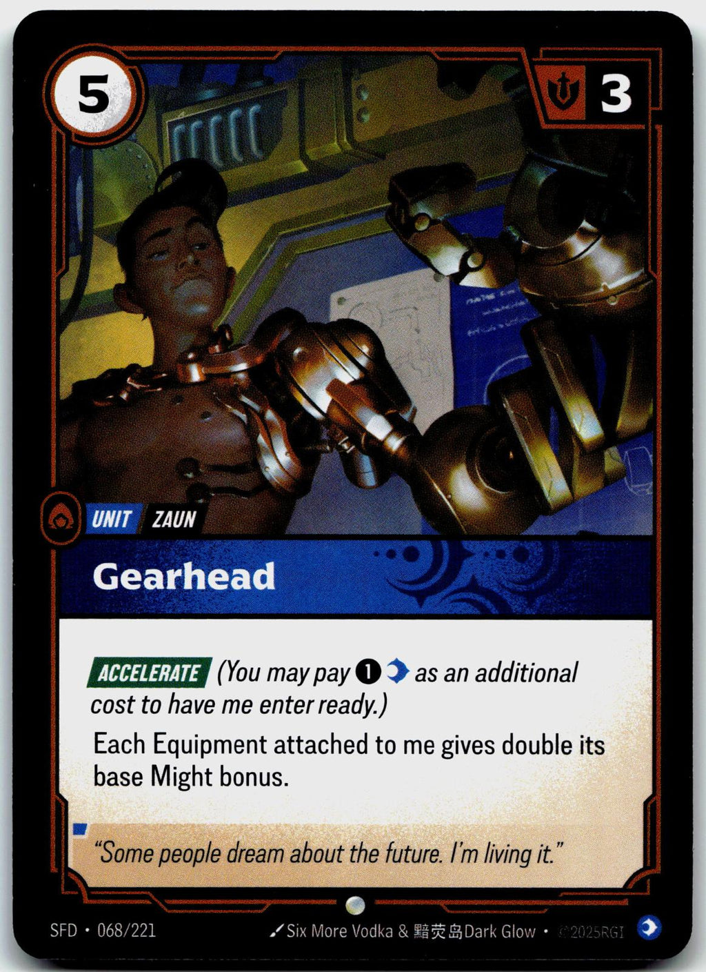 068/221 Gearhead Spiritforged