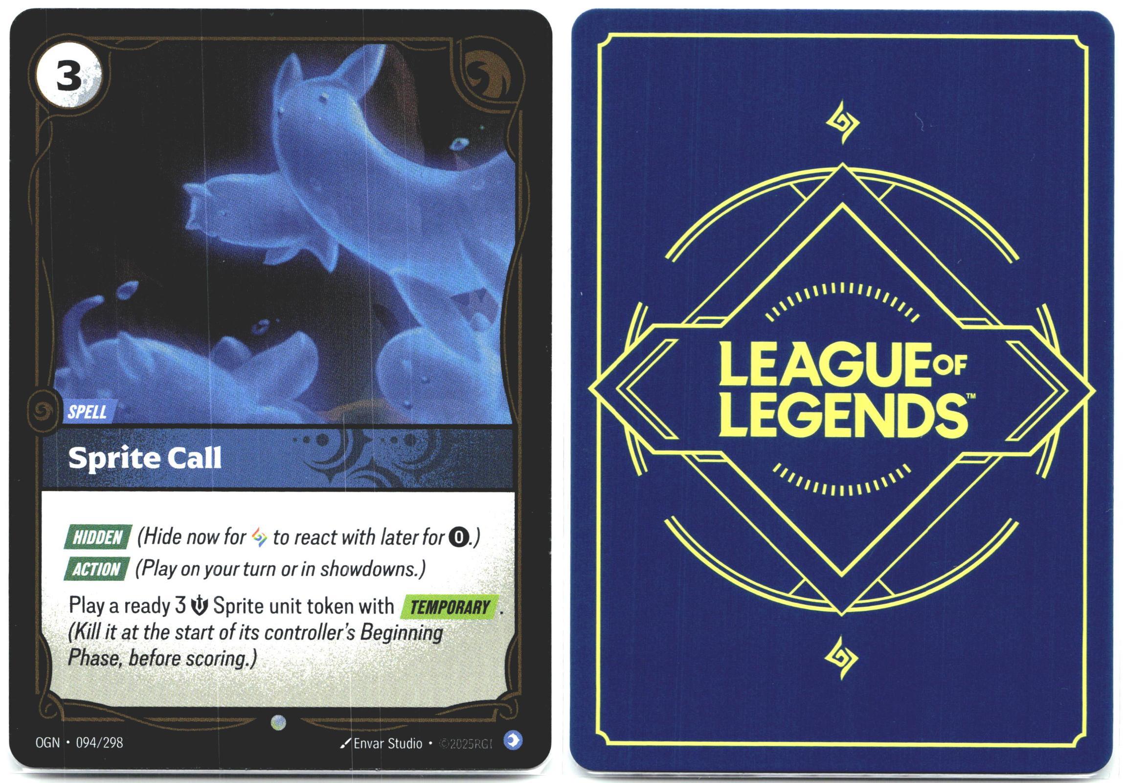 094/298 Sprite Call Foil Origins