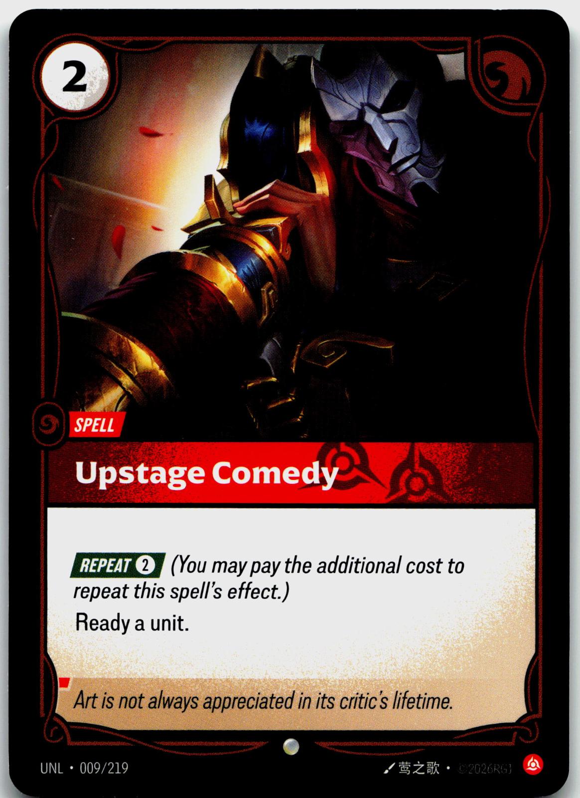 009/219 Upstage Comedy Unleashed
