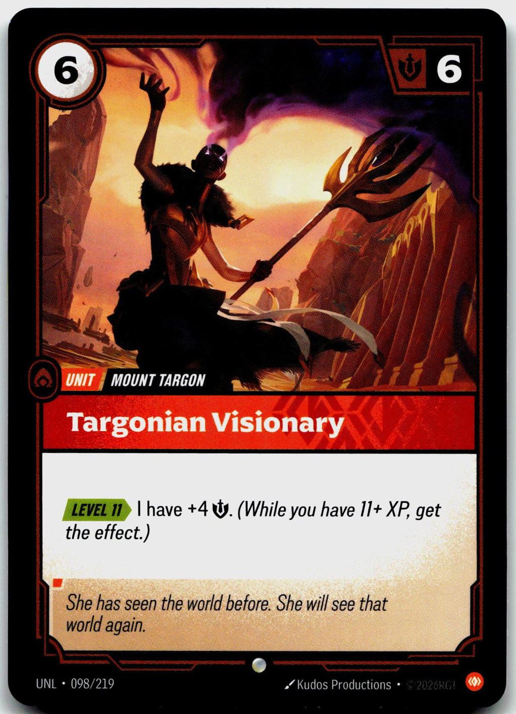 098/219 Targonian Visionary Unleashed