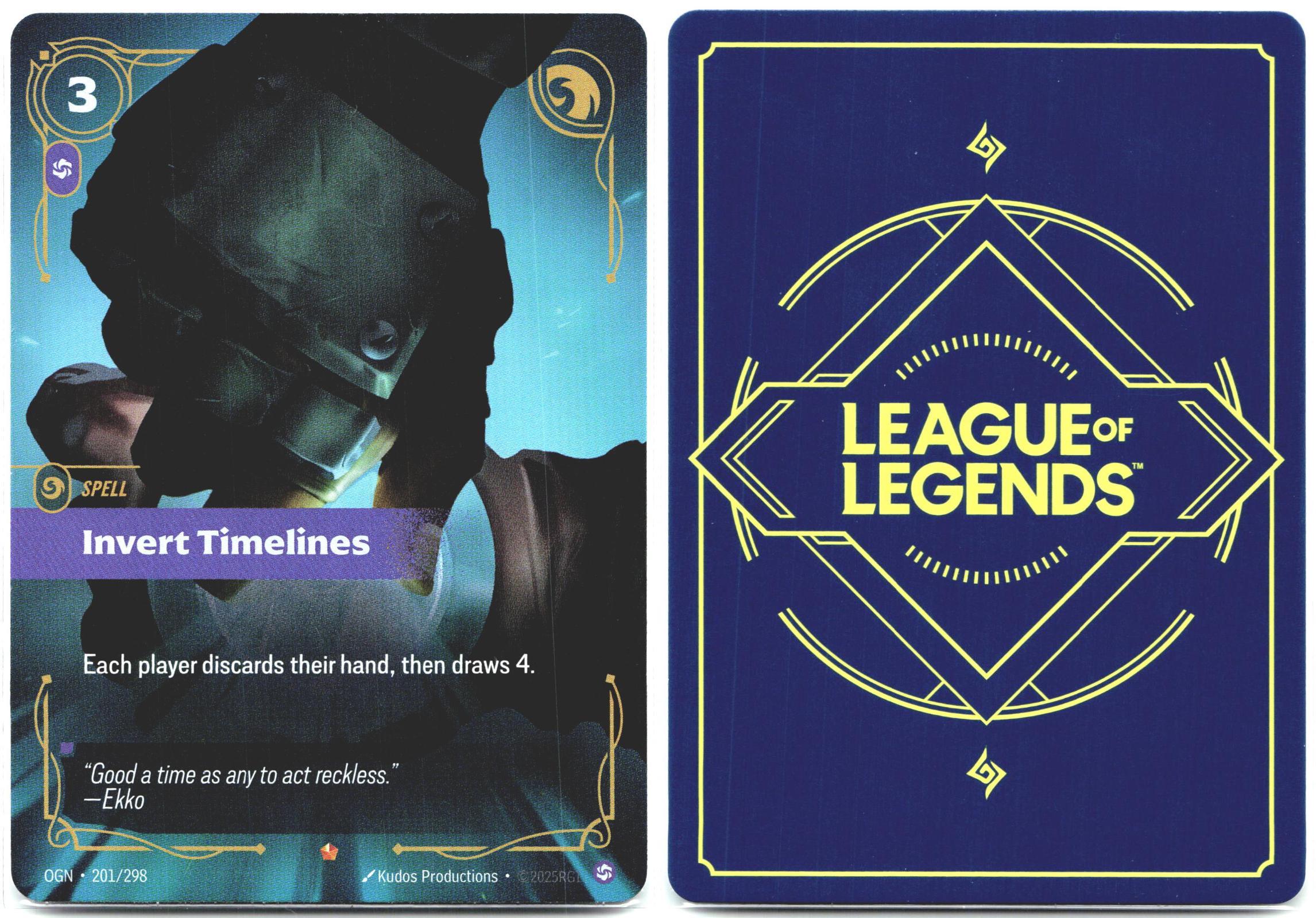 201/298 Invert Timelines Foil Origins