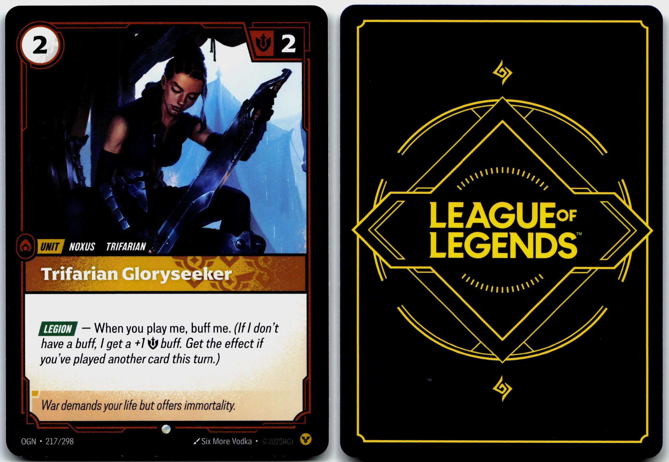 217/298 Trifarian Gloryseeker Origins