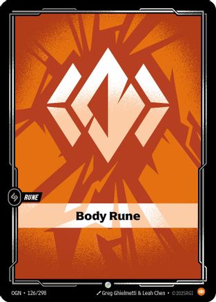 126/298 Body Rune Origins