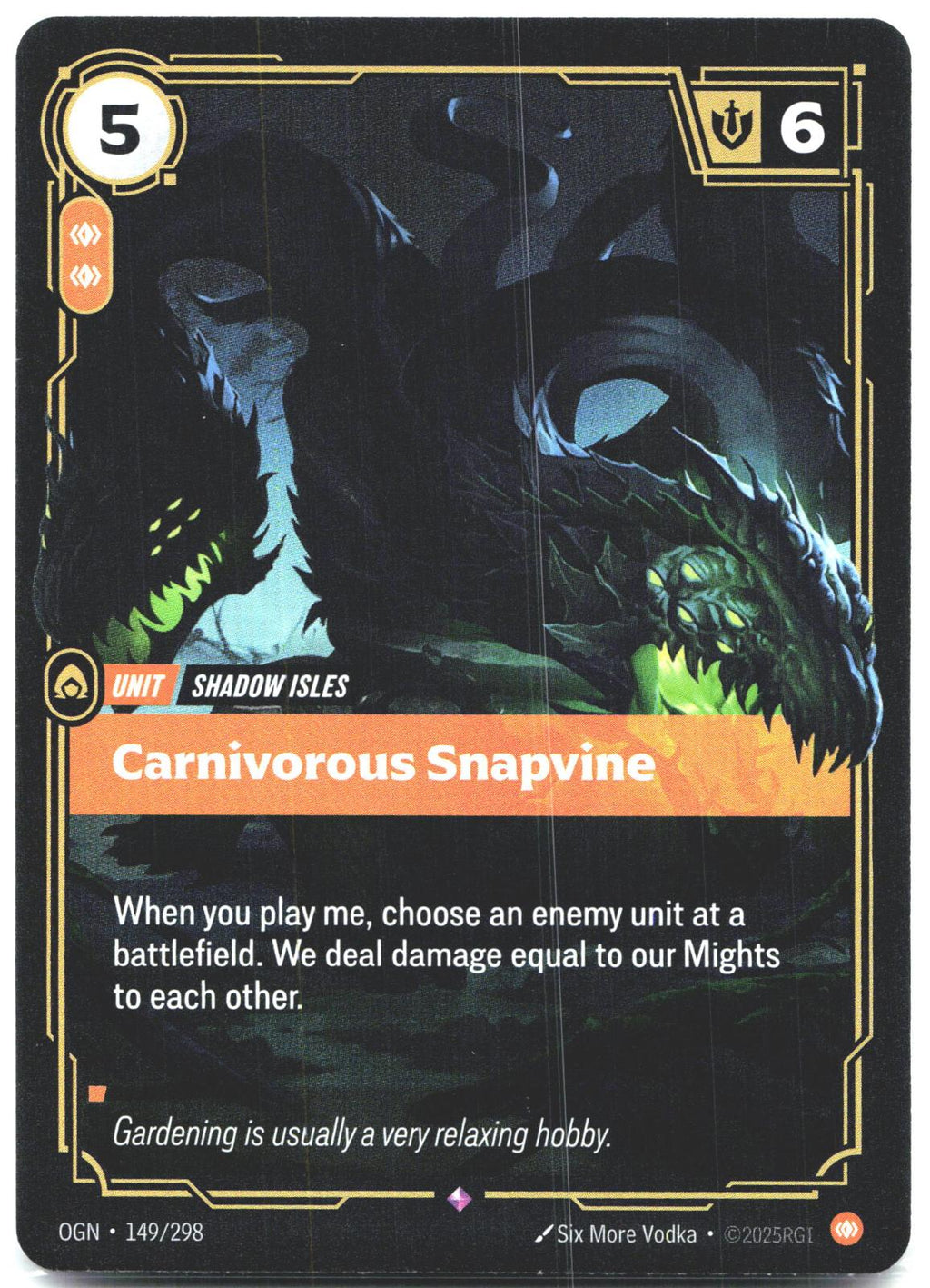 149/298 Carnivorous Snapvine Foil Origins