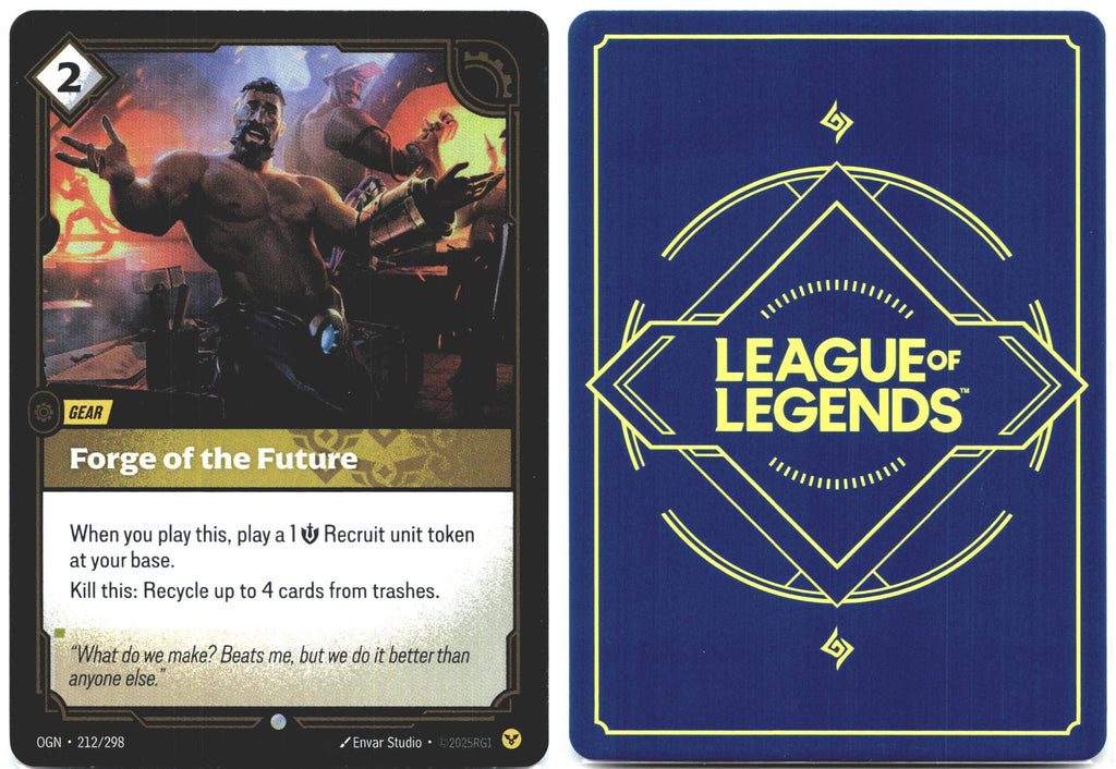 212/298 Forge of the Future Foil Origins